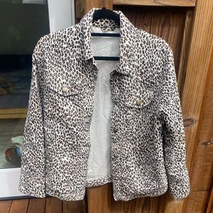 Quilted Leopard print jacket!
